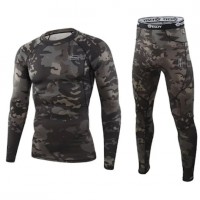 Термобілизна чоловіча камуфляж, L, XL, 2XL. Код: Д131
